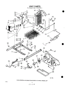 10 - Unit parts for Whirlpool Refrigerator EAD191ZKWR1 / from AppliancePartsPros.com