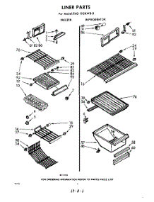 06 - Liner parts for Whirlpool Refrigerator EAD19GKWR0 / from AppliancePartsPros.com