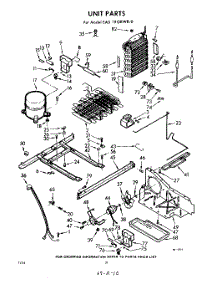 10 - Unit parts for Whirlpool Refrigerator EAD19GKWR0 / from AppliancePartsPros.com