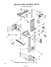 04 - Air Flow And Control parts for Whirlpool Refrigerator EAD19GKWR1 / from AppliancePartsPros.com