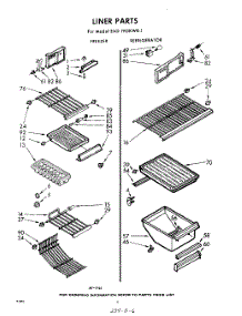 06 - Liner parts for Whirlpool Refrigerator EAD19GKWR1 / from AppliancePartsPros.com