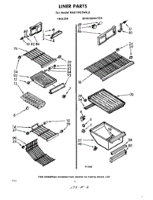 06 - Liner parts for Whirlpool Refrigerator EAD19GTWR0 / from AppliancePartsPros.com