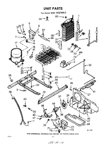 10 - Unit parts for Whirlpool Refrigerator EAD19GTWR0 / from AppliancePartsPros.com