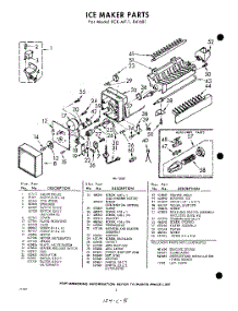 02 - Section parts for Whirlpool Ice Maker ECKMF1 / from AppliancePartsPros.com