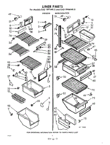 06 - Liner parts for Whirlpool Refrigerator EAD19PMWR0 / from AppliancePartsPros.com