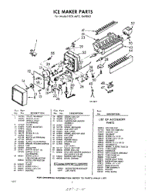 02 - Section parts for Whirlpool Ice Maker ECKMF2 / from AppliancePartsPros.com