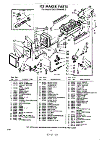 12 - Ice Maker parts for Whirlpool Refrigerator EAD19PMWR2 / from AppliancePartsPros.com
