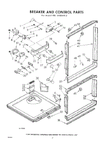 10 - Breaker And Control parts for Whirlpool Refrigerator EEB191EKWR2 / from AppliancePartsPros.com