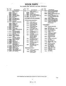 09 - Lit / Optional parts for Whirlpool Refrigerator EAD19PMWR3 / from AppliancePartsPros.com