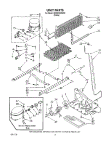 06 - Unit parts for Whirlpool Refrigerator EB22RKXXN00 / from AppliancePartsPros.com