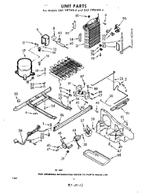 10 - Unit parts for Whirlpool Refrigerator EAD19PMWR4 / from AppliancePartsPros.com