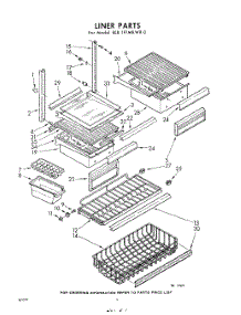 06 - Liner parts for Whirlpool Refrigerator EEB191MKWR0 / from AppliancePartsPros.com
