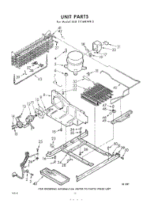 12 - Unit parts for Whirlpool Refrigerator EEB191MKWR0 / from AppliancePartsPros.com