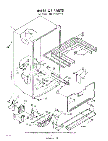 08 - Interior parts for Whirlpool Refrigerator EEB191PKWR0 / from AppliancePartsPros.com