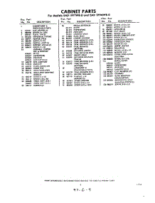03 - Section parts for Whirlpool Refrigerator EAD19PTWR0 / from AppliancePartsPros.com