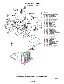 05 - Control parts for Whirlpool CET591900 / from AppliancePartsPros.com