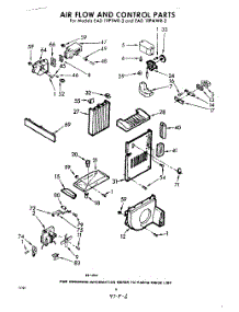 04 - Air Flow And Control parts for Whirlpool Refrigerator EAD19PTWR2 / from AppliancePartsPros.com