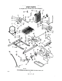 10 - Unit parts for Whirlpool Refrigerator EAD19PTWR2 / from AppliancePartsPros.com