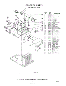 05 - Control parts for Whirlpool CET591902 / from AppliancePartsPros.com
