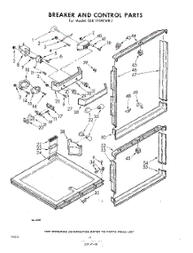 10 - Breaker And Control parts for Whirlpool Refrigerator EEB191PKWR1 / from AppliancePartsPros.com