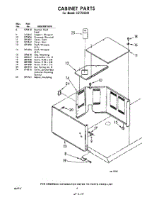 04 - Section parts for Whirlpool CET754001 / from AppliancePartsPros.com