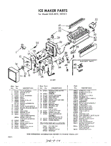 02 - Section parts for Whirlpool Ice Maker ECKMF51 / from AppliancePartsPros.com