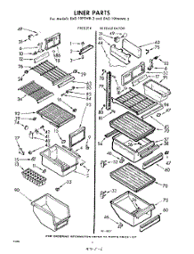 06 - Liner parts for Whirlpool Refrigerator EAD19PTWR3 / from AppliancePartsPros.com