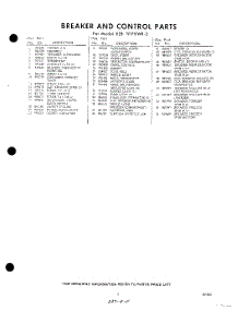 11 - Section parts for Whirlpool Refrigerator EEB191PKWR3 / from AppliancePartsPros.com