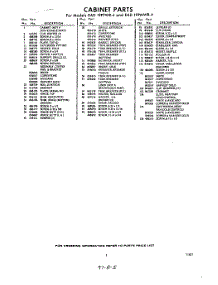 03 - Section parts for Whirlpool Refrigerator EAD19PTWR4 / from AppliancePartsPros.com