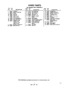 07 - Section parts for Whirlpool Refrigerator EAD19SKWR0 / from AppliancePartsPros.com