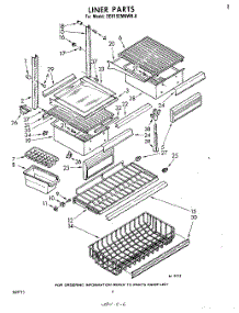 06 - Liner parts for Whirlpool Refrigerator EEB192MKWR0 / from AppliancePartsPros.com