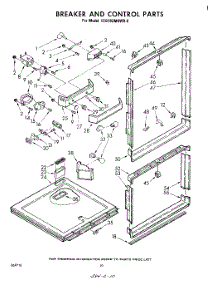 10 - Breaker And Control parts for Whirlpool Refrigerator EEB192MKWR0 / from AppliancePartsPros.com