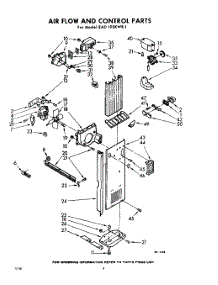 04 - Air Flow And Control parts for Whirlpool Refrigerator EAD19SKWR1 / from AppliancePartsPros.com