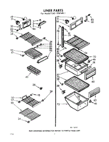 06 - Liner parts for Whirlpool Refrigerator EAD19SKWR1 / from AppliancePartsPros.com