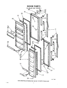 08 - Door parts for Whirlpool Refrigerator EAD19SKWR1 / from AppliancePartsPros.com