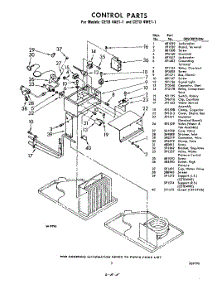 05 - Control parts for Whirlpool CETD4WE11 / from AppliancePartsPros.com
