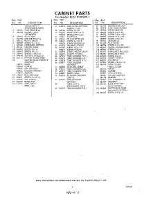 03 - Section parts for Whirlpool Refrigerator EED191EKWR1 / from AppliancePartsPros.com