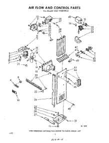 04 - Air Flow And Control parts for Whirlpool Refrigerator EAD19SKWR3 / from AppliancePartsPros.com