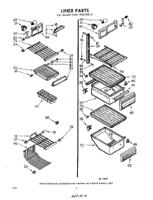 06 - Liner parts for Whirlpool Refrigerator EAD19SKWR3 / from AppliancePartsPros.com