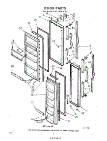 08 - Door parts for Whirlpool Refrigerator EAD19SKWR3 / from AppliancePartsPros.com