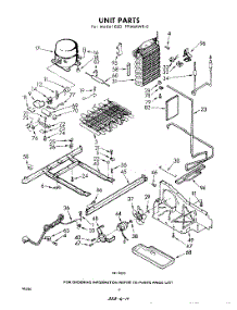10 - Unit parts for Whirlpool Refrigerator EED191MMWR0 / from AppliancePartsPros.com