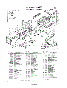 12 - Ice Maker parts for Whirlpool Refrigerator EED191MMWR0 / from AppliancePartsPros.com