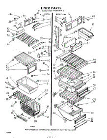 06 - Liner parts for Whirlpool Refrigerator EED191MMWR2 / from AppliancePartsPros.com