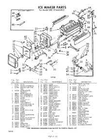 12 - Ice Maker parts for Whirlpool Refrigerator EED191MMWR2 / from AppliancePartsPros.com
