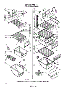 06 - Liner parts for Whirlpool Refrigerator EAD19VKWR4 / from AppliancePartsPros.com