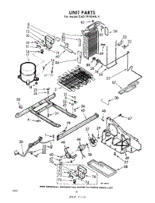 10 - Unit parts for Whirlpool Refrigerator EAD19VKWR4 / from AppliancePartsPros.com