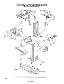 04 - Air Flow And Control parts for Whirlpool Refrigerator EAD19VMWR0 / from AppliancePartsPros.com