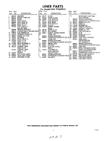 07 - Section parts for Whirlpool Refrigerator EAD19VMWR0 / from AppliancePartsPros.com