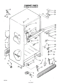 04 - Cabinet parts for Whirlpool Refrigerator EJT161XKWR0 / from AppliancePartsPros.com