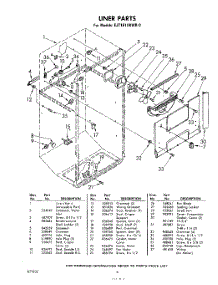 06 - Liner parts for Whirlpool Refrigerator EJT161XKWR0 / from AppliancePartsPros.com